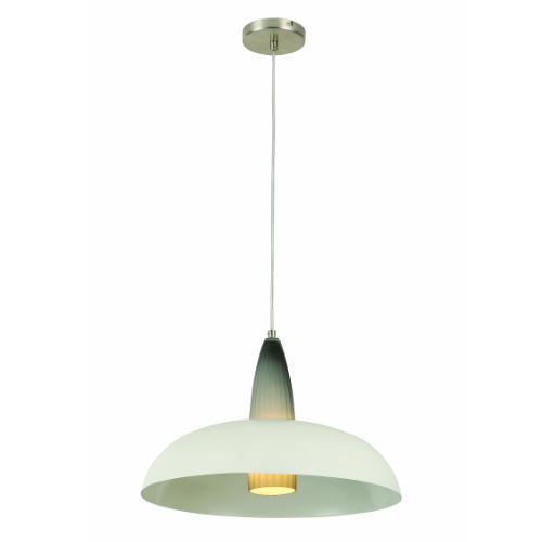 Domed Smoky Pendant