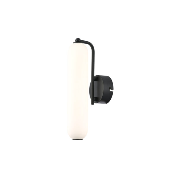 Tubular LED Opal Wall Sconce