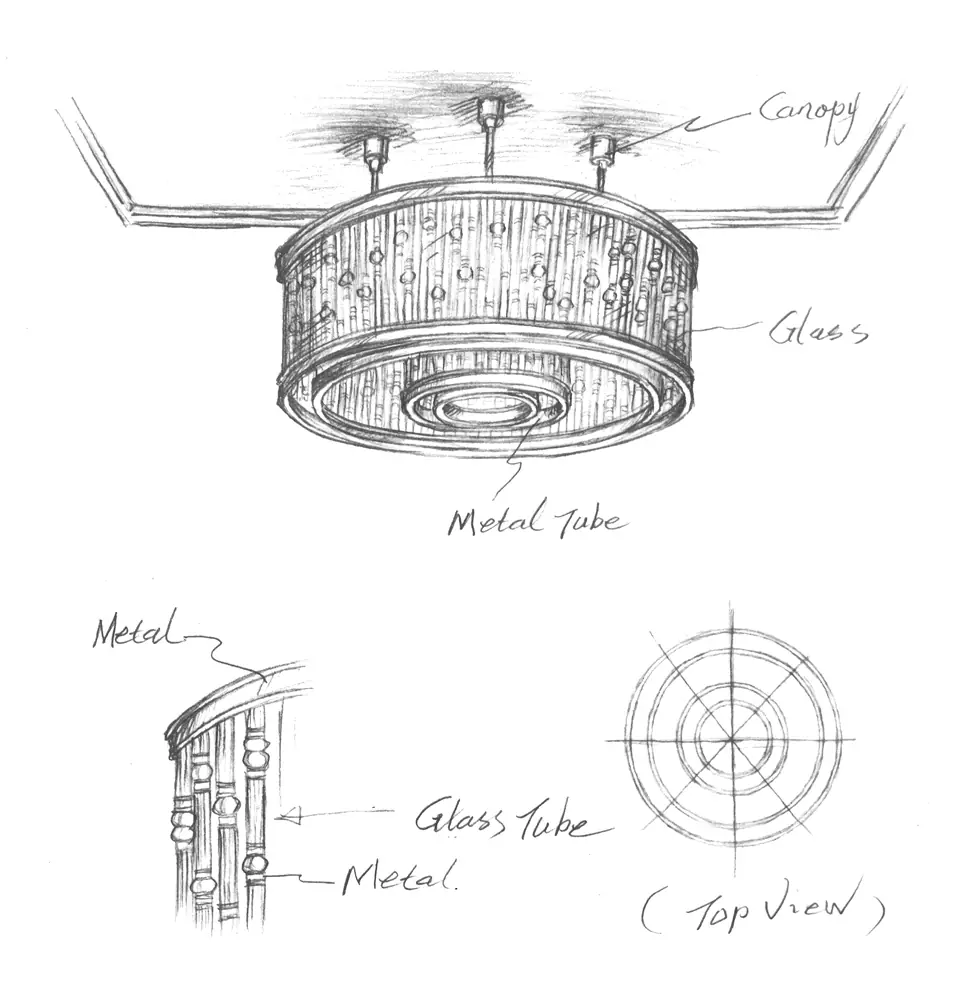 Custom-01-sketch_Ritz Carlton-Semi Flush